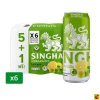 ราคา สิงห์ บ๊วยเลมอนโซดา 330 มล. x 6 ชิ้น (51763271965)