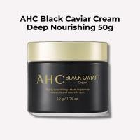 ราคา [AHC] Black Caviar Cream 50g / Nourishing Firming Face Cream / Hydrating Moisturizer / K-Beauty (54456544358)