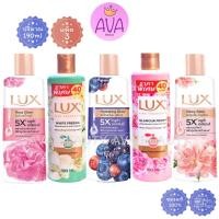 ราคา (190ml/3ขวด) Lux 5X Gluta Glow Body Wash ลักส์ ครีมอาบน้ำ โกลว์ บอดี้วอธ (41657298893)