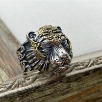 ราคา 925 Sterling Silver Vintage Seiko Tiger Head Ring (56705157567)