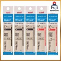 ราคา Mitsubishi Pencil Oil-Based Ballpoint Pen Refill Jetstream 0.7mm SXR-80-07 Refill 2 Colors Black x 3, Red x 2 JETSTREAM SXR 8007 uni MITSUBISHI Multicolor Multifunctional Set with Original Card Fuji J