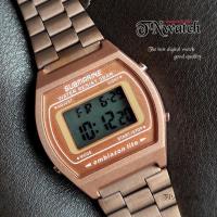 ราคา us submarine รุ่น TPA-1370M นาฬิการะบบDIGITAL ของแท้กันน้ำ100% สีPINK GOLD (948356668)