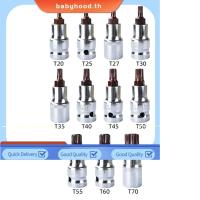 ราคา BABYHOOD⭐1pc T20-T70 Torx หัวไขควง Bit Torx Bit ซ็อกเก็ต 1/2 นิ้วซ็อกเก็ตประแจ (46110006623)