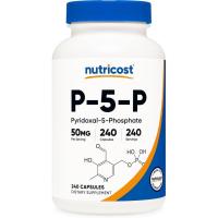 ราคา Nutricost P5P Vitamin B6 ผลิตภัณฑ์เสริมอาหาร 50mg, 240 แคปซูล (Pyridoxal-5-Phosphate) - Vegetarian Friendly, Non-GM (47162903131)