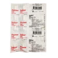 ราคา [ของแท้ ตรงปก] TYLENOL 500 mg. ไทลินอล 500 พาราเซตามอล 50 เม็ด 5 แผง (23266368240)