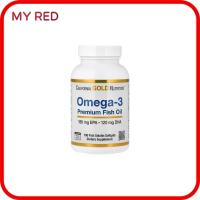 ราคา California Gold Nutrition, Omega-3 Premium Fish Oil, 100 Fish Gelatin Softgels (52863602914)