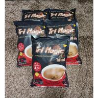 ราคา กาแฟทรีเมจิก5ห่อใหญ่ ห่อละ50ซอง ปรับระบบขับถ่าย คุมหิว สูตรเจ ไม่มีน้ำตาล (22155459224)