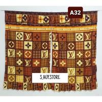 ราคา ม่านหน้าต่าง ลายหลุยส์ ผ้าcotton (17905448549)
