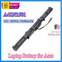 ราคา A41N1501 แบตเตอรี่แล็ปท็อปสําหรับ Asus Rog G752VW GL752 GL752JW GL752VLM GL752VW GL752VWM N552V N552VW N552VX N752 N752V (56512804689)