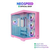 ราคา CASE THERMALTAKE VIEW 380 TG ARGB - BUBBLE PINK (ATX) (47813693360)