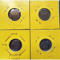 ราคา เหรียญ​โปแลนด์​ Poland, ชุด​ 4 เหรียญ, #​2036, ใช้แล้ว (16982740604)