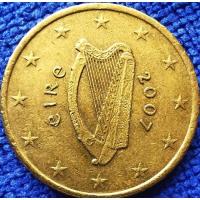 ราคา เหรียญ​ยูโร​ ไอแลนด์​ Ireland, 50 Euro​ Cent, #​1905, ใช้แล้ว (21331190665)