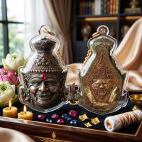 ราคา [ศรัทธามหาเวทย์ เศียรครูบูรพาจารย์ เนื้อนวะเต็มสูตร] รุ่นมหาเศรษฐี หลวงปู่เณร วัดบ้านเกษตรทุ่งเศรษฐี ปี 2551 – เครื่องรา (44613146542)