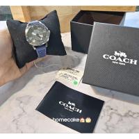 ราคา นาฬิกา COACH Boyfriend Watch #14503978 สีน้ำเงิน/หน้าดำ (19881559309)