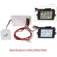 ราคา CH โวลต์มิเตอร์แอมป์มิเตอร์ Current Amp Power วัตต์ความจุสําหรับ Time Meter Tester Monitor หน้าจอ LCD Hall Sensor 3 Si (40033089002)