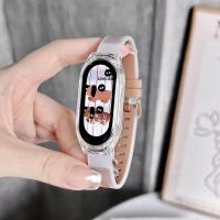 ราคา คู่สีซิลิโคนใสนาฬิกาสําหรับ Xiaomi Mi Band 9 8 7 สร้อยข้อมือสมาร์ทสายรัดข้อมือ Xiaomi Miband 6 Mi5 4 3 เปลี่ยนสายนาฬิกา (21694371109)