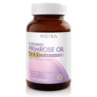 ราคา Vistra Evening Primrose Oil 1000 mg 75 เม็ด นํ้ามันอีฟนิ่งพริมโรส 1000 มก.ผสมวิตามินอี (29361630883)