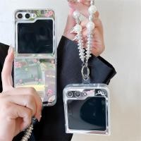 ราคา Luken แฟชั่นน่ารักเชอร์รี่ดอกไม้กระจกเคสโทรศัพท์สําหรับ Samsung Galaxy Z FLIP 6 5 4 Z Flip5 Flip4 Flip6 5G พร้อมโซ่ Funda OPPO ค้นหา N2 FLIP N3 FLIP สําหรับ OPPO ค้นหา N3 N2 FLIP (25488025309)
