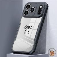 ราคา สําหรับ Moto G Stylus Power Play 2024 E22S E15 E13 Nokia C30 G21 G11 Plus Asus Zenfone Max Pro M2 M1 เคสโทรศัพท์น่ารักสีดําโบว์ Bowknot สาวโปร่งใสปลอกกรณีฝาครอบ (55664747611)