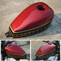 ราคา ครอบถังน้ำมัน สีแดง-ดำ-ทอง สำหรับ Honda Rebel CMX 300 / 500 ปี 2017-2025 (43232697081)