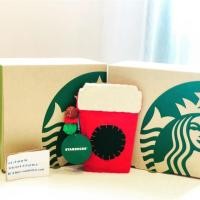 ราคา STARBUCKS COFFEE CHRISTMAS BAG STARBUCKS Taiwan with tag เป็นรูปแก้ว (1367156189)