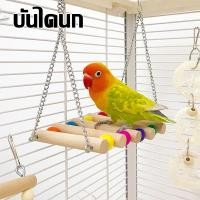 ราคา ของเล่นนก ของเล่นนกชิงช้านก บันไดนก สะพานนก บันไดนก คอนนกไม้ รวมของเล่นนกแก้ว ของตกแต่งกรง (50306152892)