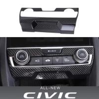 ราคา ครอบคอนโซลกลาง Civic FC (1.8EL) 2016-ปัจจุบัน ลายคาร์บอน เคฟล่า carbon (7536169698)