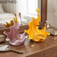ราคา ซูธโอ ที่ใส่เกลียวน้ํากระเซ็น,พลาสติกตกแต่งสาดรูปเครื่องประดับถาด,จับทั้งหมดถาดรูปคลื่นสดใส3งพิมพ์พวงกุญแจผู้ถือห้ (45363369398)