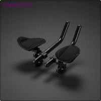 ราคา [simhoa2xr] อลูมิเนียม Aero Bar ส่วนขยายแฮนด์น้ําหนักเบาสําหรับจักรยานเสือหมอบ Triathlon และการปั่นจักรยานระยะไกล (48213798912)