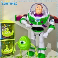 ราคา LONTIME Buzz Lightyear ของเล่น, แสงและเสียงมีปีก Buzz Lightyear Action Figure ของเล่น, น่ารัก Toy Story หุ่นยนต์มือถือของขวัญวันเกิด (54812862637)