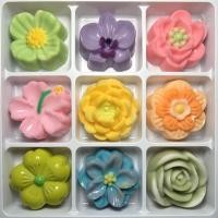 ราคา พิมพ์วุ้น/ขนมชั้น 5 cm กุหลาบจีบ ลีลาช่อ บัวหลวง กุหลาบวน โพนี่ เดซี่ ใบไม้หยัก มะลิ ผิวด้านในลื่นทำให้ขนมไม่ติดพิมพ์ (24995654352)