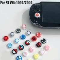 ราคา 4 ชิ้นซิลิโคน Thumb Stick Grips Caps ใช้งานร่วมกับ PlayStation Vita 1000 Analog Thumbstick จอยสติ๊กสําหรับ PS Vita PSV 2000 (57864935033)