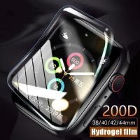 ราคา Full Hydrogel Film Screen Protector Apple Watch 38mm 40mm 42mm 44mm Protective Film Not Glass (10008491036)