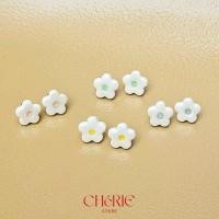 ราคา Earrings Flower (ต่างหูดอกไม้ดินปั้น) (26806716818)