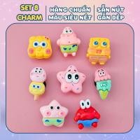 ราคา เสน่ห์สลิปเปอร์ เซ็ต8ชิ้น รุ่น บน62 เสน่ห์รองเท้าแตะพลาสติกแข็ง เซ็ตตกแต่งเครื่องรางสลิปเปอร์ (54813635660)