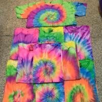 ราคา เสื้อมัดย้อมสีนีออน เสื้อมัดย้อมเรืองแสง ปาร์ตี้เรืองแสง (5815936586)