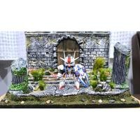 ราคา ฐานฉากวางโมเดล ปราสาทหินลาวา Arttoy WCF Gundum (26417972838)