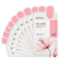 ราคา MEDIHEAL Official Best Korean Sheet Mask - Collagen Essential Face Mask 10 แผ่น Lifting and Firming For All Skin Types Value Set (51063968852)