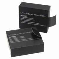 ราคา 3.7 แบตเตอรี่ลิเธียมไอออนแบบชาร์จได้ 900mAh สำหรับกล้องแอคชั่น SJCAM SJ4000 SJ5000 WiFi SJ6000 SJ700 (53551241024)