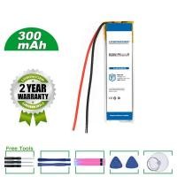 ราคา LOSONCOER แบตเตอรี่ 300mAh แบตเตอรี่สําหรับ LG HBS-700 LG730 หูฟังบลูทูธแบตเตอรี่ (54514768163)