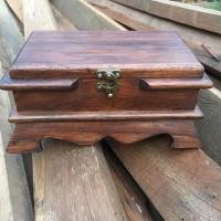 ราคา หีบไม้สัก กล่องไม้ขาเต่า ขนาด 11.5x19x9 cm (6405065682)