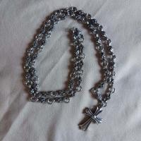 ราคา สร้อยคอ Chrome Hearts โครมฮาท สแตนเลสแท้มีน้ำหนักทั้งเส้น (26620262357)