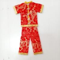 ราคา ชุดถวายน้องกุมารทองชุดลายมังกร(ใช้สำหรับวางถวายใส่จริงไม่ได้) (53313085522)