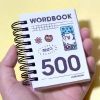 ราคา เกาหลี โมเตโมเต้ 500 คําภาษาอังกฤษหนังสือพ็อกเก็ตแบบพกพาขดลวดหนังสือคําศัพท์ (43332320930)
