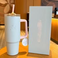 ราคา 26 สินค้าใหม่ Star Dad สไตล์เดียวกัน Macaron สีฟ้าสีชมพูสแตนเลสจับ Ice Master Straw พร้อมถ้วยรูปร่างการค้าต่างประเทศ (51262376380)