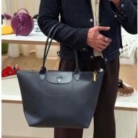 ราคา พร้อมส่ง * Longchamp le Pliage City ไซส์ M(L) หูยาว สี black (26234987591)