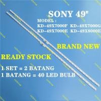 ราคา KD-49X7000E / KD-49X7000F / KD-49X8000E SONY 49 INCH LED TV BACKLIGHT (โคมไฟทีวี) KD49X7000E KD49X8000E LB49013 LB49025 (43762246245)