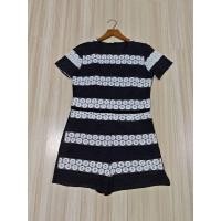 ราคา จั้มสูทขาสั้น ลายขาว/ดำ อก 34 เอว 30 สะโพก 38 ยาว 30 (44613793998)
