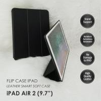 ราคา CASE IPAD AIR 2 9.7 INCH ORIGINAL LEATHER SMART CASING STAND SOFT COVER LEATHER CASE PACKING IMPORT (40855694183)