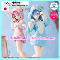 ราคา SEGA Re:ZERO XStellar Mofumofu Pack Figure Set Rem & Ram Direct from Japan (40332358399)